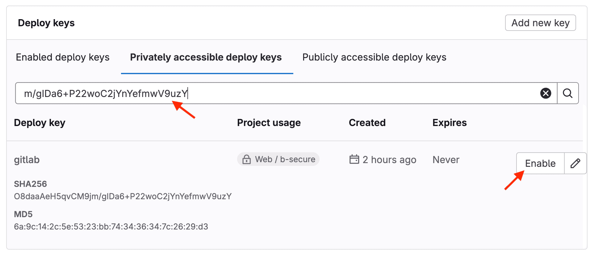 gitlab_search_key_in_privately_accessible_deploy_keys